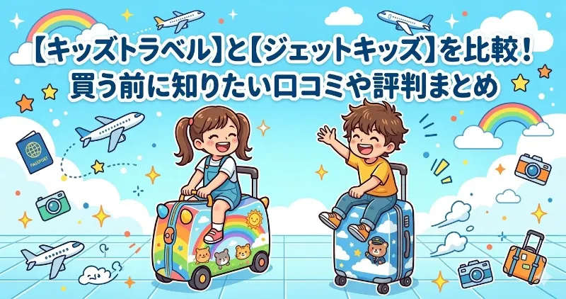 キッズトラベルとジェットキッズを比較！
